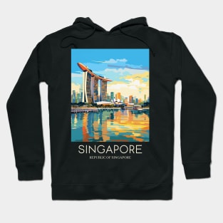 A Pop Art Travel Print of Singapore Hoodie